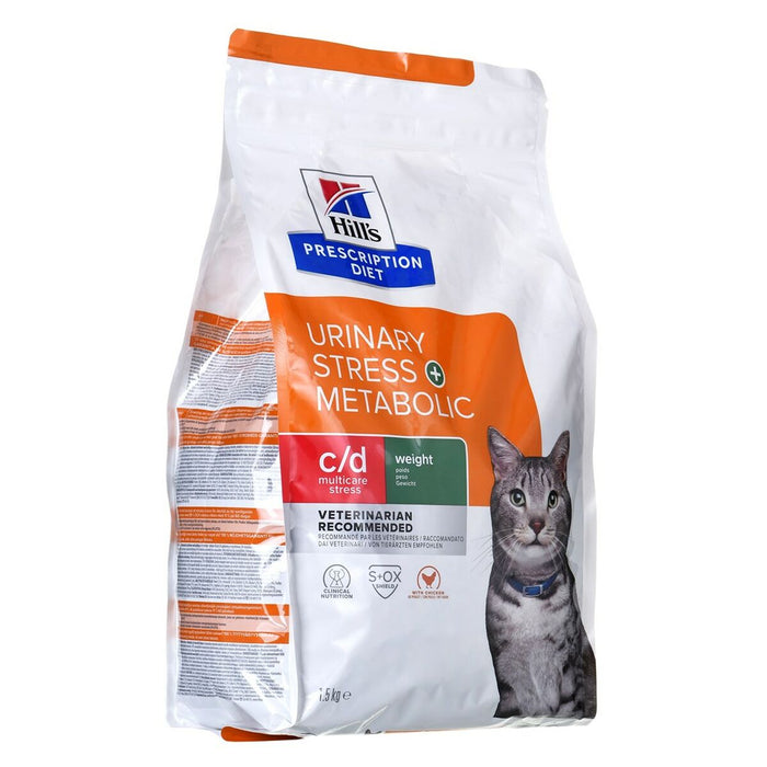 Mâncare pentru pisici Hill's PD Feline Urinary Stress + Metabolic Pui 1,5 L 1,5 Kg