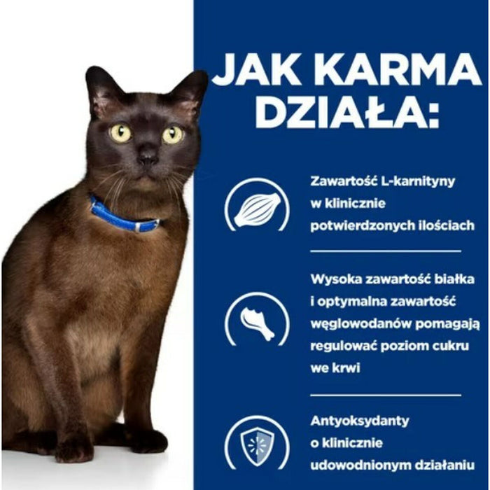 Mâncare pentru pisici Hill's Diabetes Care Pui 3 Kg
