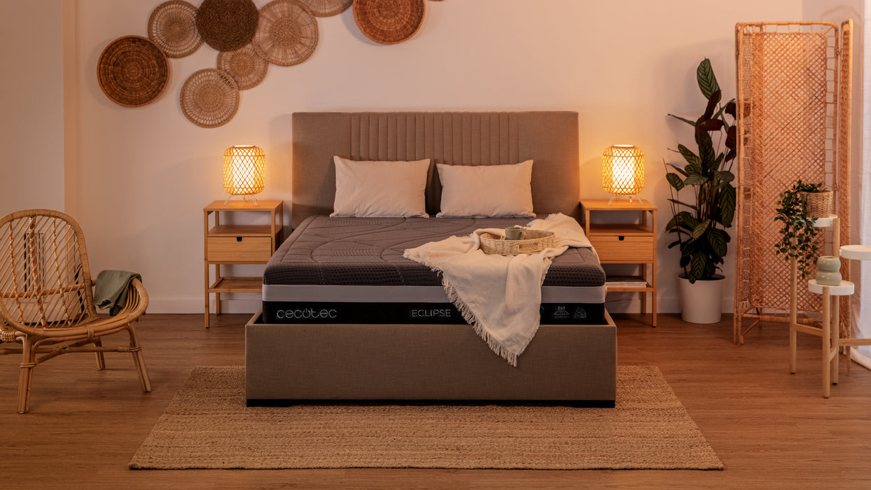 Saltea Cecotec Flow Select Eclipse 150x190, 150 × 190 cm, spumă tehnică D30, spumă ViscoVel45 și EchoFlex 40