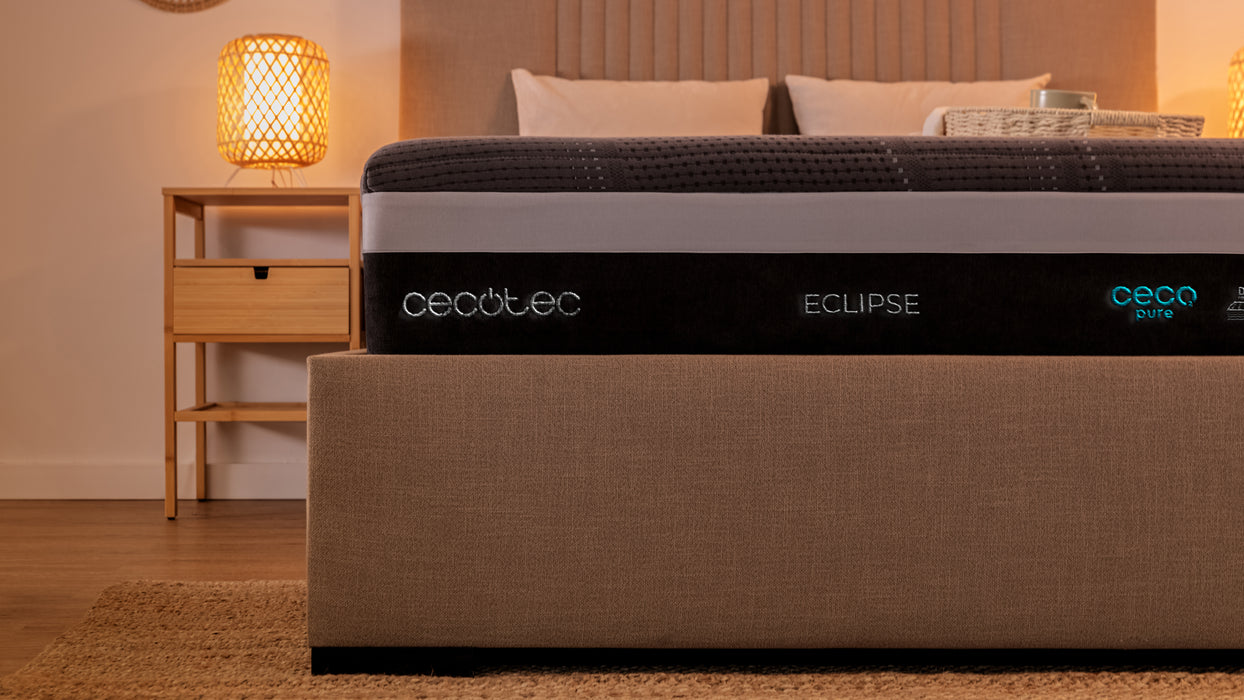 Saltea Cecotec Flow Select Eclipse 150x190, 150 × 190 cm, spumă tehnică D30, spumă ViscoVel45 și EchoFlex 40