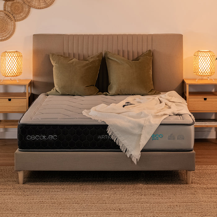 Saltea Cecotec Flow Select Artic 105x190, 105 × 190 cm, spumă D30, spumă viscoelastică ReviFresh 40