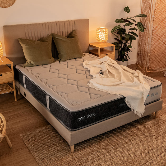 Saltea Cecotec Flow Select Artic, 90 × 190 cm, înălțime 28 cm, spumă cu memorie