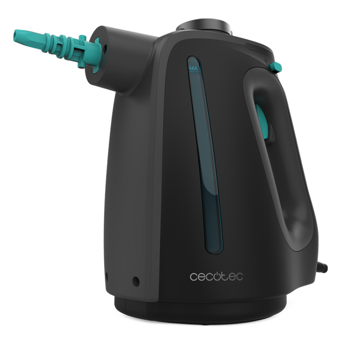Aparat de curățat cu abur de mână Cecotec Hydrosteam 1300 Rapid Max X-Treme, 1350 W, 550 ml, 3 bari, 16 accesorii