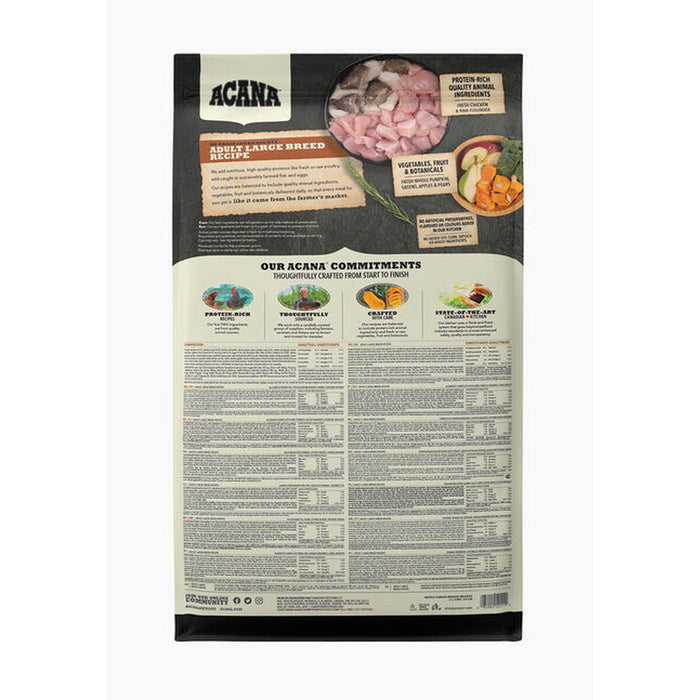Nutreț Acana Adult Large Breed Recipe 17 kg Adult Pui Pește