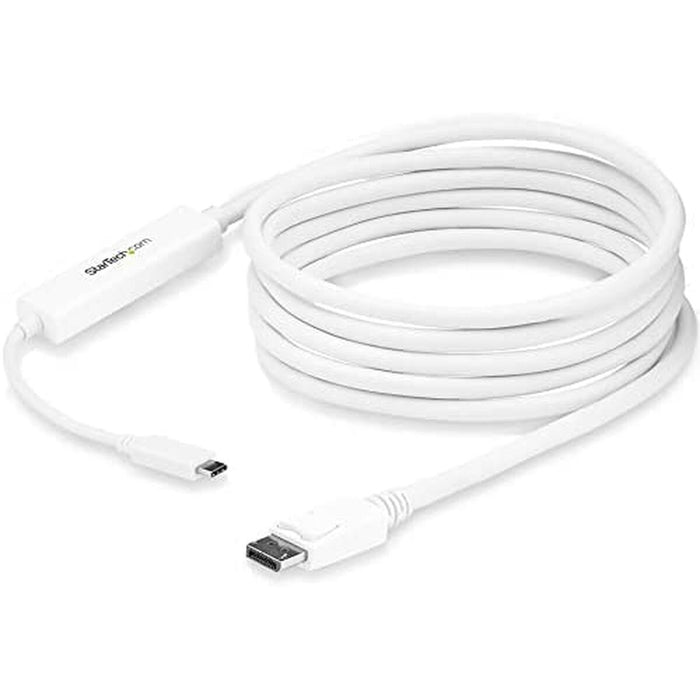 Adaptor USB C la DisplayPort Startech CDP2DPMM3MW          3 m Alb