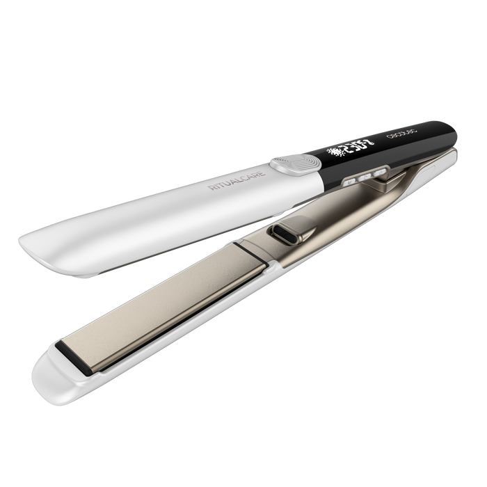 Placă de îndreptat părul cu vibrații Cecotec RitualCare Twerk, până la 230 °C, 3,5 × 4 × 28 cm