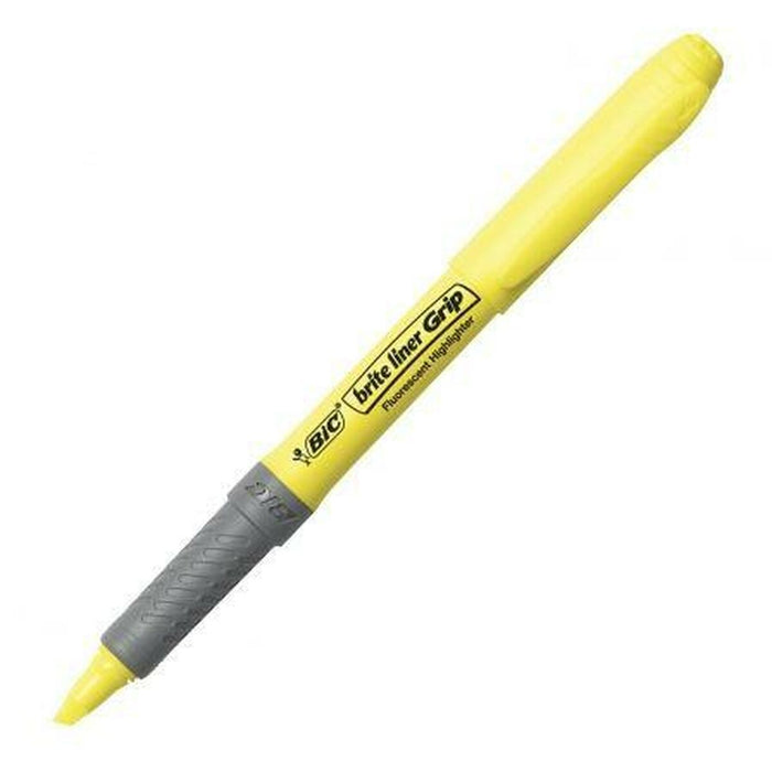 Marker fosforescent Bic 811935 Galben