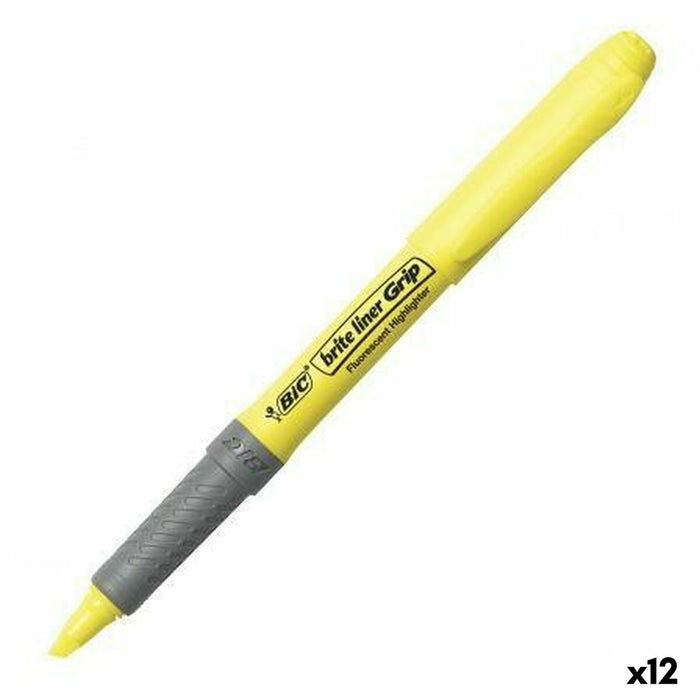 Marker fosforescent Bic 811935 Galben