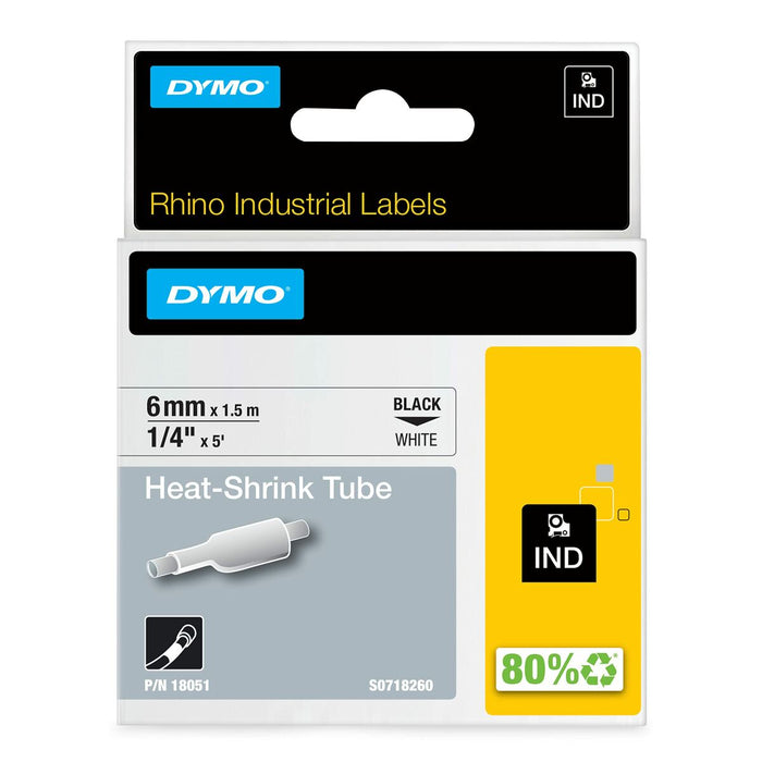Bandă Laminată pentru Aparate de Etichetat ID1-6 Dymo 18051 Alb