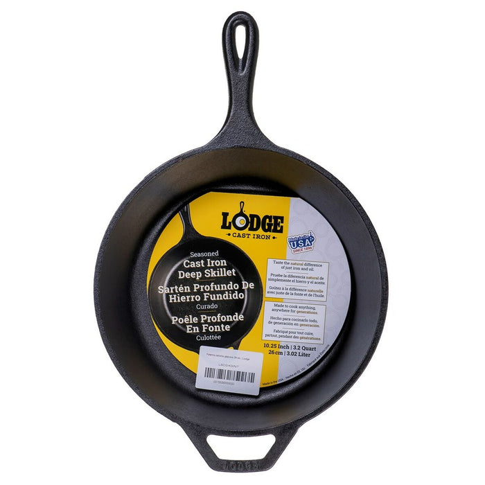 Tigaie Lodge L8DSK3INT Negru Fier turnat