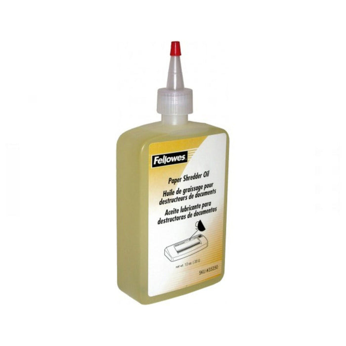 Ulei Lubrifiant pentru Distrugătoare de Hârtie Fellowes 35250 (350 ml) Galben Chihlimbar 350 ml