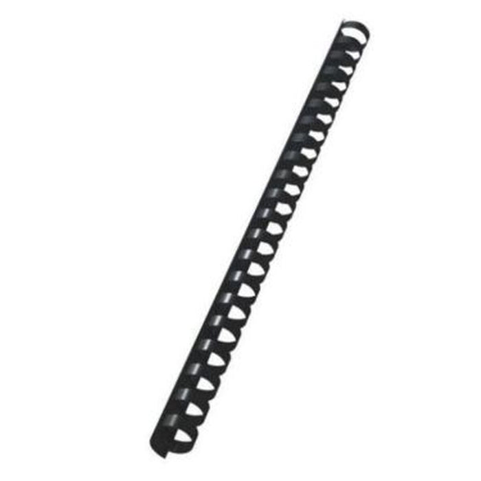 Spirale de legare Fellowes 53465 100 Unități Negru PVC Ø 12 mm