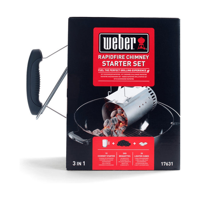 Șemineu de aprindere pentru grătar Weber 20,57 x 32,26 x 31,75 cm