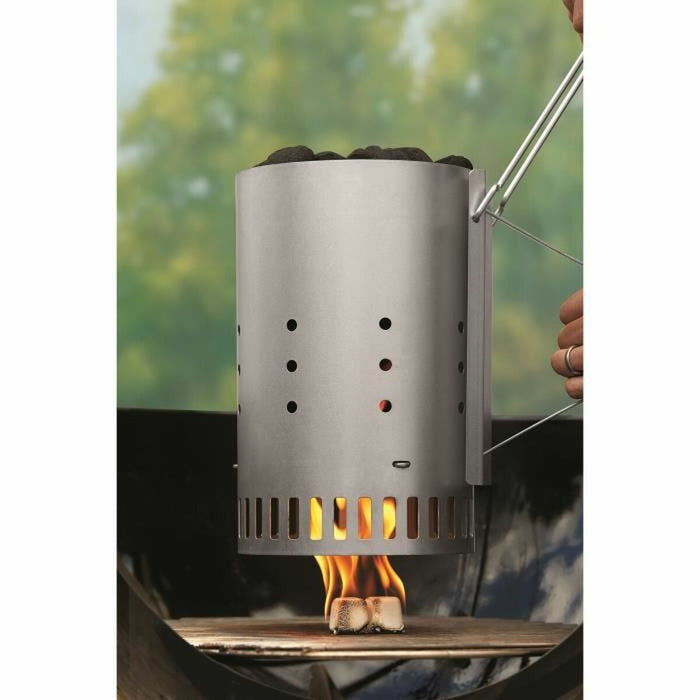 Șemineu de aprindere pentru grătar Weber 7416 Aluminiu