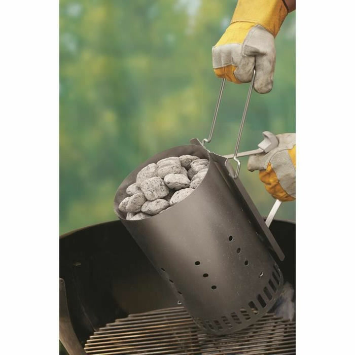 Șemineu de aprindere pentru grătar Weber 7416 Aluminiu