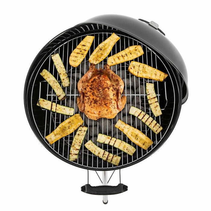 Grătar pe Cărbuni cu Capac și Roți Weber Original E-5710 Negru