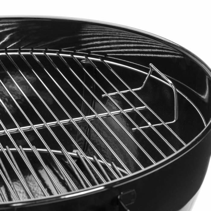 Grătar pe Cărbuni cu Capac și Roți Weber Original E-5710 Negru