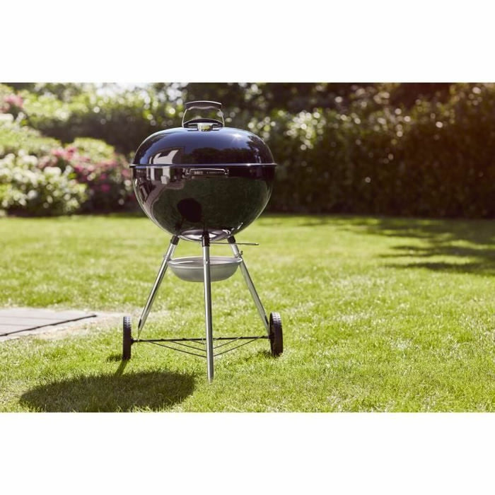 Grătar pe Cărbuni cu Capac și Roți Weber Original E-5710 Negru