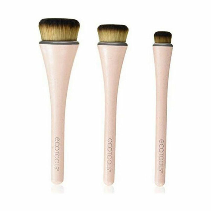 Pensulă de Machiaj 360º Ultimate Ecotools 1636 (2 pcs) 3 Piese