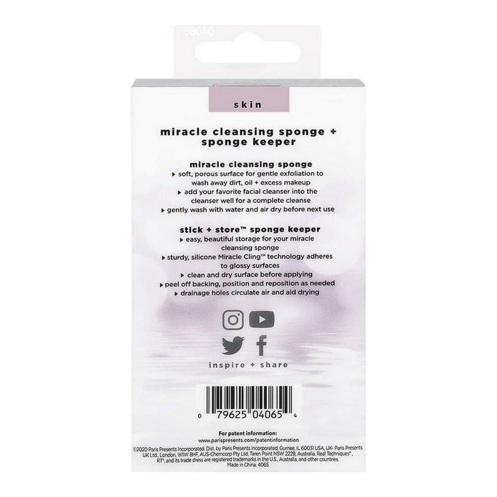 Set de Cosmetică Unisex Miracle Cleansing Finger Mitt Real Techniques Miracle Cleansing Finger Mitt 2 Piese (2 pcs)