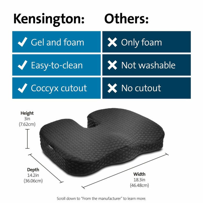 Pernă de scaun Kensington K55807WW Spumă viscoelastică