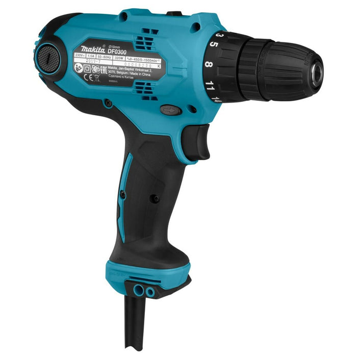 Burghiu Makita DF0300 320 W 56 Nm 20 NM