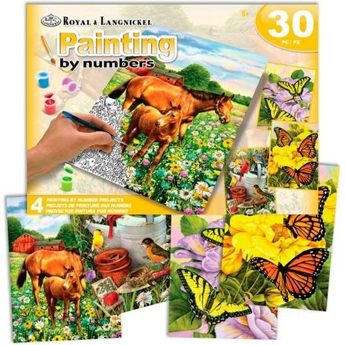 Set de pictură pe numere Royal & Langnickel Countryside 30 Piese