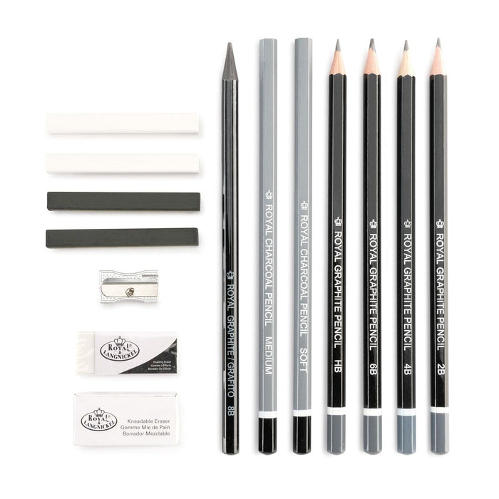 Set pentru desen Royal & Langnickel SKETCHING 15 Piese