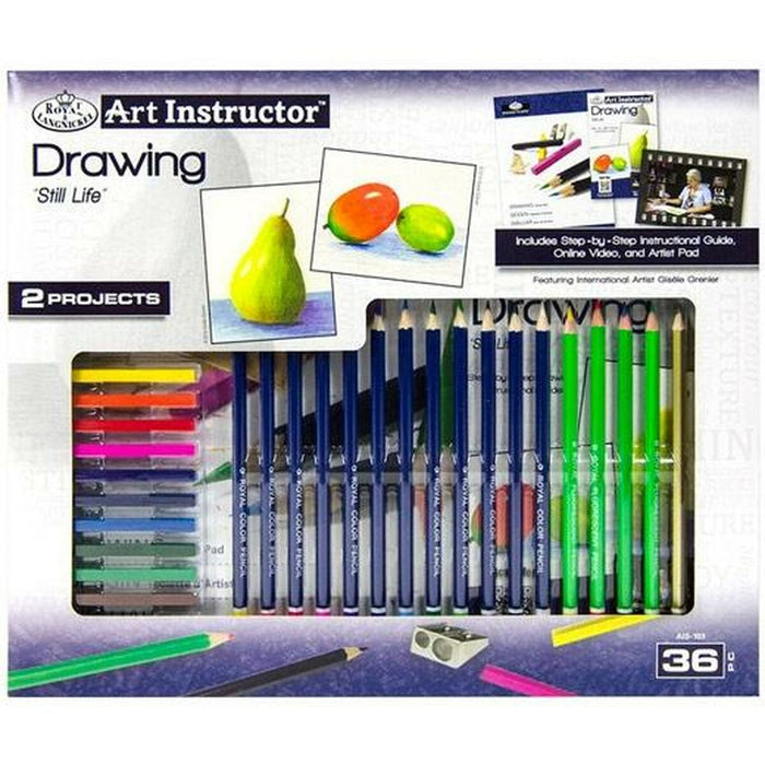 Set pentru desen Royal & Langnickel Art Instructor 36 Piese
