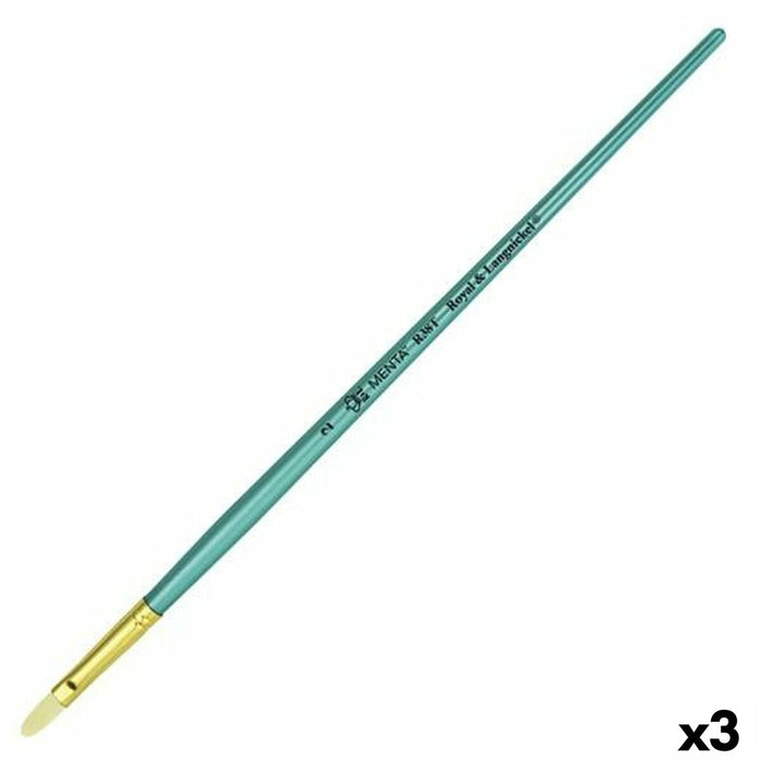 Pensule Royal & Langnickel Menta R38T Filbert 2 (3 Unități)