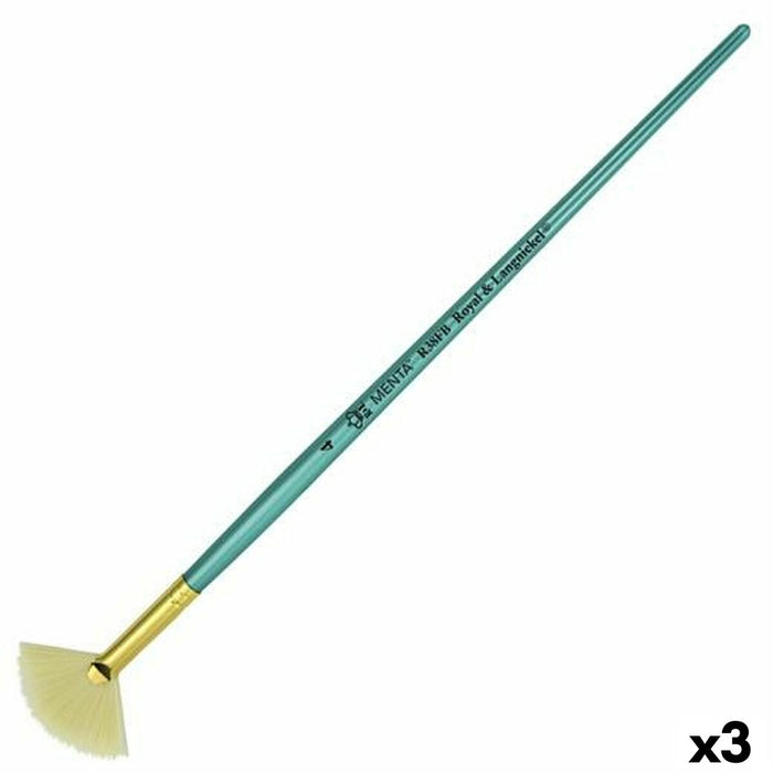 Pensule Royal & Langnickel Menta R38FB Evantai 4 (3 Unități)