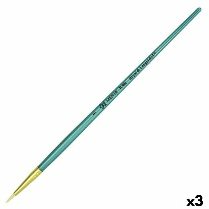 Pensule Royal & Langnickel Menta R38R Rotund 1 (3 Unități)