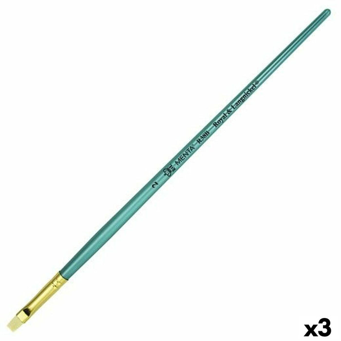 Pensule Royal & Langnickel Menta R38B Strălucitor 2 (3 Unități)