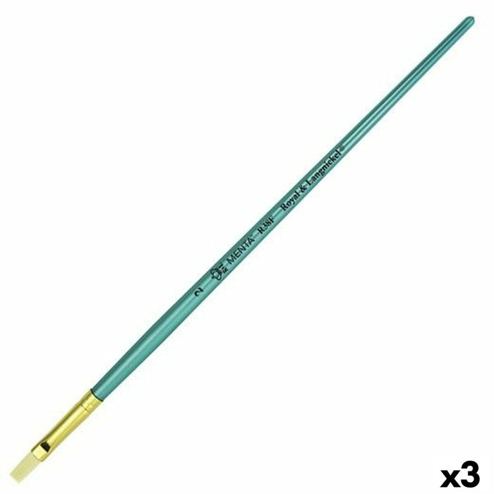 Pensule Royal & Langnickel Menta R38F Plat 2 (3 Unități)