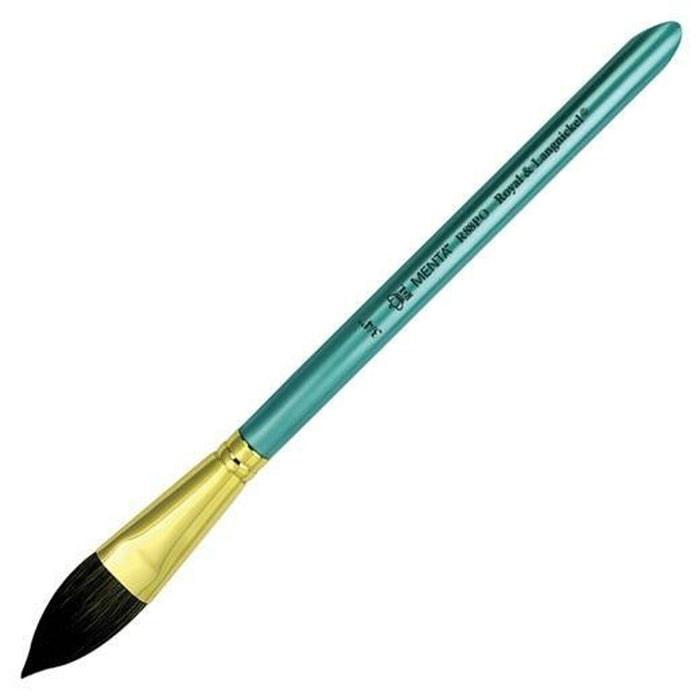 Pensule Royal & Langnickel Menta Pointed Oval Wash - R88PO Veveriţă Oval 1" (3 Unități)