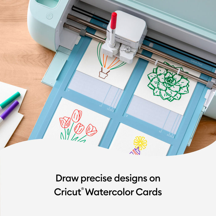Carduri Acuarela pentru Plotter de Tăiere Cricut S40