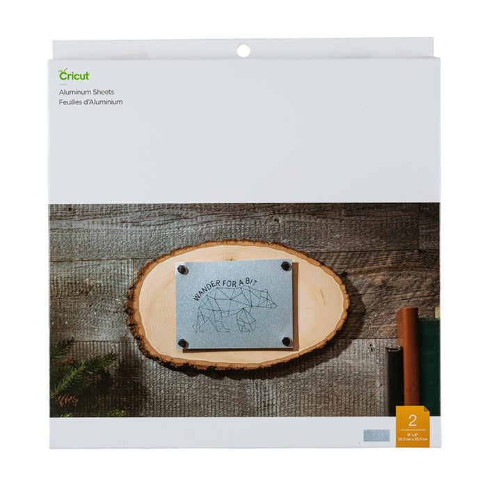 Folie de aluminiu pentru plotter de tăiere Cricut Aluminium 2 Piese