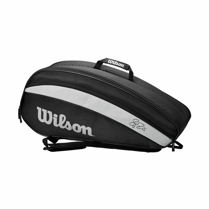 Husă pentru rachetă Wilson 6R RF Team Negru/Gri