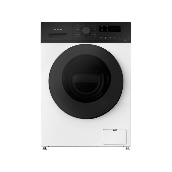 Mașină de spălat rufe Cecotec Bolero DressCode 7150 Inverter A, 7 kg, 1400 rpm, clasa A, albă