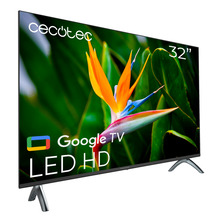 Televizor LED Cecotec A4 series ALH40032S, 32 inchi, HD, Google TV, clasa E