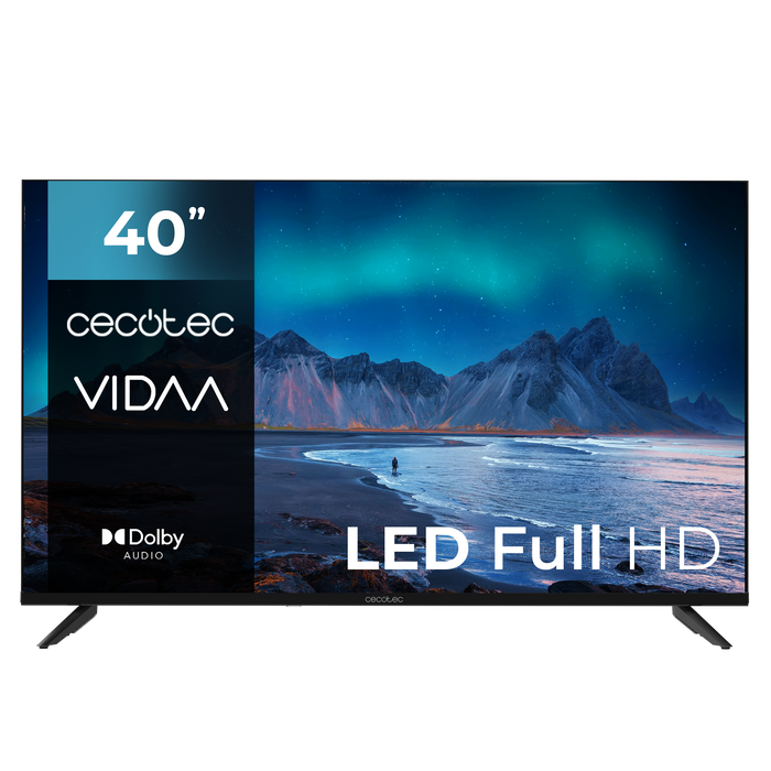 Televizor LED Cecotec A5 series ALF50040, 40 inch, Full HD, clasa E