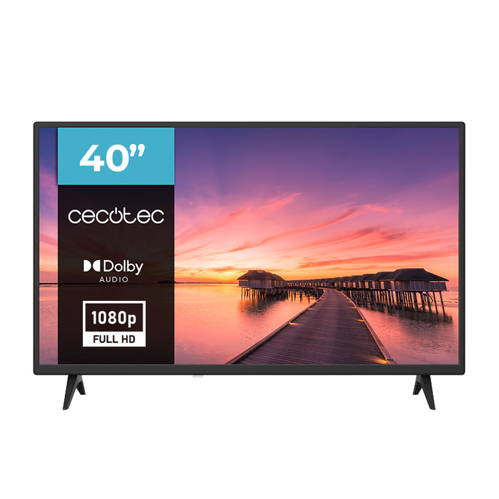 Televizor LED Cecotec 0 series 0040, 40 inchi, Full HD, clasa E