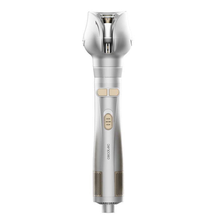 Perie cu aer cald Cecotec CeramicCare 6in1 Gyro, 1100 W, 6 capete, 28,7 cm