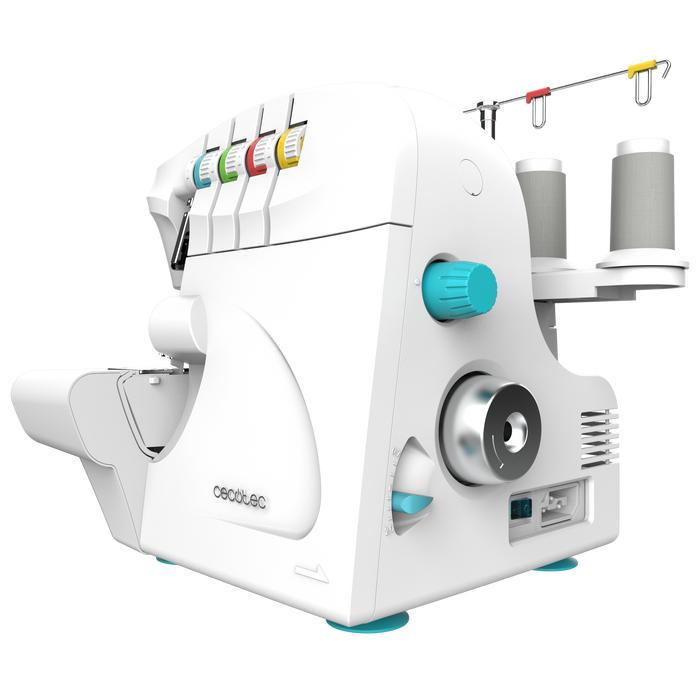 Mașină de surfilat Cecotec BelleCouture OverLock, 1100 rpm, 40,5 × 15 × 31,5 cm