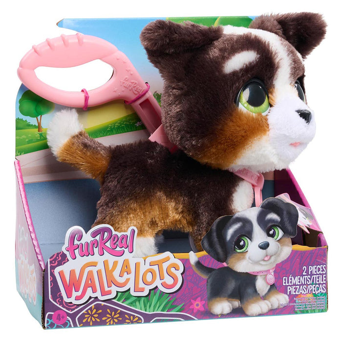 Jucărie interactivă Hasbro FurReal Walkalots, cățel Bernardyn, 4+ ani, 2 piese