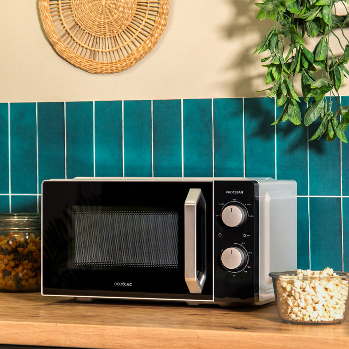 Cuptor cu microunde cu inverter Cecotec Proclean 2010 Inverter, 20 l, 700 W, 5 trepte, negru