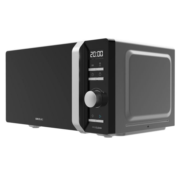 Cuptor cu microunde cu inverter Cecotec Proclean 5010 Inverter, 20 l, 700 W, 8 programe, negru