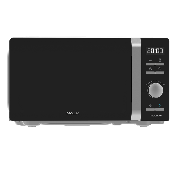 Cuptor cu microunde cu inverter Cecotec Proclean 5010 Inverter, 20 l, 700 W, 8 programe, negru