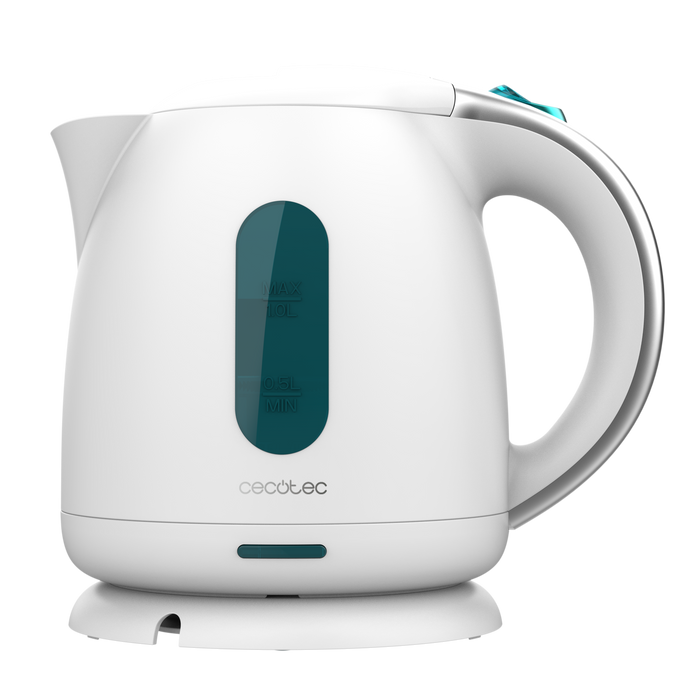 Fierbător electric Cecotec Thermosense 140 White, 1 l, 2200 W, alb