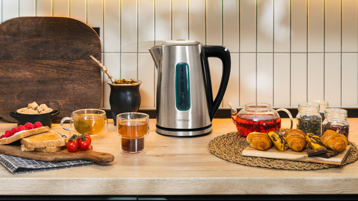 Fierbător electric Cecotec Thermosense 210 Steel, 1,7 l, 2200 W, oțel inoxidabil